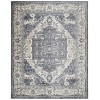 Nourison Quarry Navy Ivory QUA18 8 ft. X 10 ft. Rect. Rug