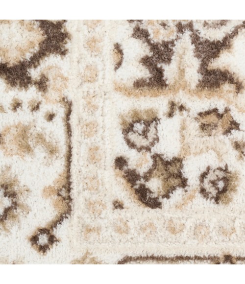 Nourison Dekor Brown Ivory DEK08 4 ft. X 6 ft. Rect. Rug