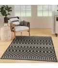 Nourison Positano Black POS02 4 ft. X 6 ft. Rect. Rug