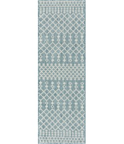Nourison Positano Aqua POS02 2 ft. X 6 ft. Rect. Rug