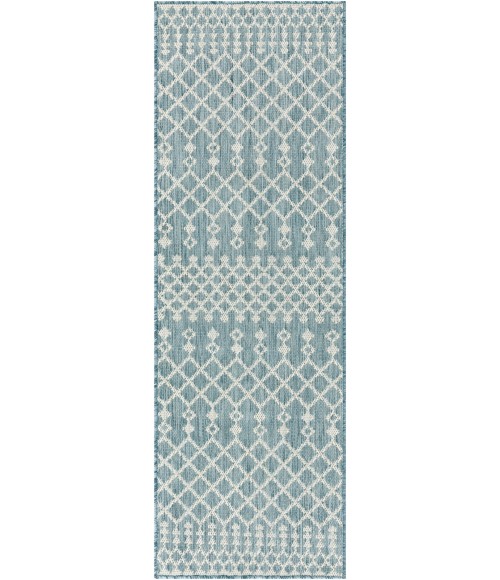 Nourison Positano Aqua POS02 2 ft. X 6 ft. Rect. Rug