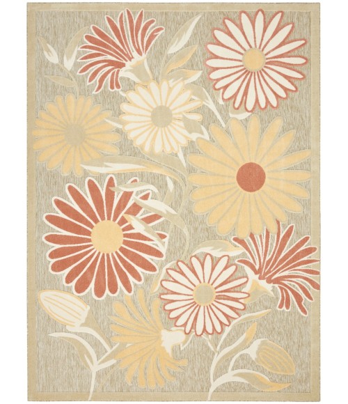 Nourison Aloha Sage Rose ALH33 7 ft. 10 in. X 10 ft. 6 in. Rect. Rug