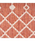 Nourison Positano Terracotta POS02 8 ft. X 10 ft. Rect. Rug