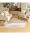 Nourison Washable Charm Beige Ivory WCH03 4 ft. X 6 ft. Rect. Rug