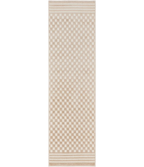 Nourison Casual Beige CSU02 2 ft. X 6 ft. Rect. Rug