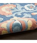 Nourison Aloha Blue Rose ALH17 3 ft. 6 in. X 5 ft. 6 in. Rect. Rug