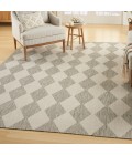 Nourison Positano Light Grey POS04 5 ft. X 7 ft. Rect. Rug