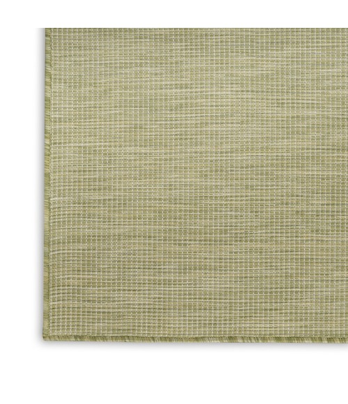 Nourison Positano Green POS01 2 ft. 2 in. X 10 ft. Rect. Rug