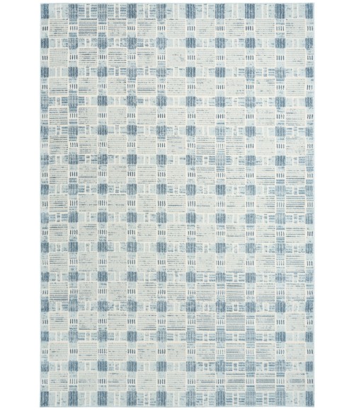 Nourison Nordic Blue NRC14 4 ft. X 6 ft. Rect. Rug