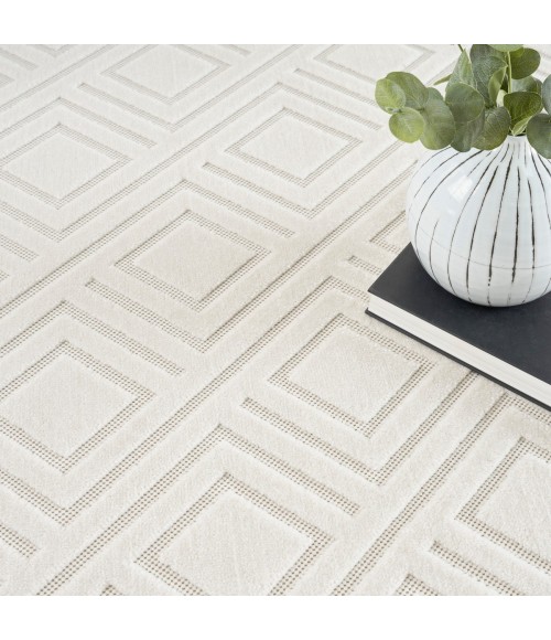 Nourison Casual Ivory CSU03 7 ft. 10 in. X 9 ft. 10 in. Rect. Rug