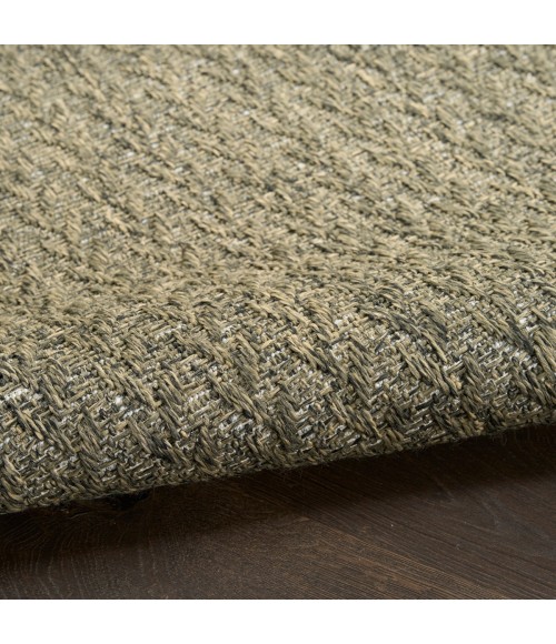 Nourison Tulum Olive TLM02 10 ft. X 14 ft. Rect. Rug