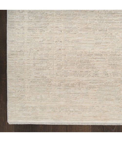 Nourison Outlines Ivory Grey OLN03 2 ft. 2 in. X 12 ft. Rect. Rug