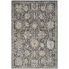 Nourison Oushak Home Charcoal OUS01 6 ft. X 9 ft. Rect. Rug
