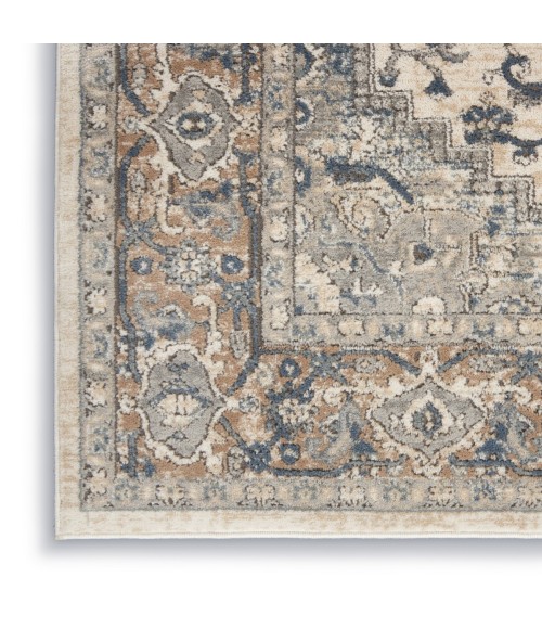 Nourison Concerto Ivory Grey CNC05 3 ft. 9 in. X 5 ft. 9 in. Rect. Rug