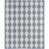 Nourison Positano Navy Blue POS04 9 ft. X 12 ft. Rect. Rug