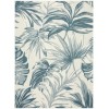 Nourison Aloha Ivory Blue ALH43 9 ft. X 12 ft. Rect. Rug