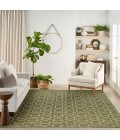 Nourison Horizon Indoor/Outdoor Green HOZ01 8 ft. X 10 ft. Rect. Rug