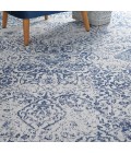 Nourison Damask Iory Navy DAS06 6 ft. x 9 ft. Rect. Rug