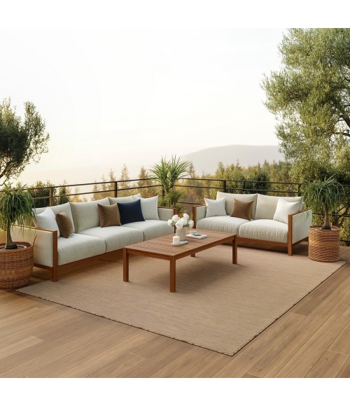 Nourison Positano Jute POS01 7 ft. X 10 ft. Rect. Rug