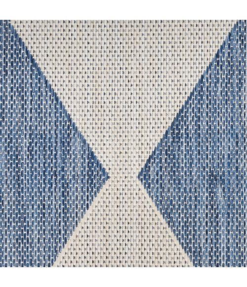 Nourison Positano Navy Blue POS04 4 ft. X 6 ft. Rect. Rug
