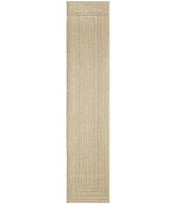 Nourison Tulum Taupe Ivory TLM04 2 ft. X 6 ft. Rect. Rug