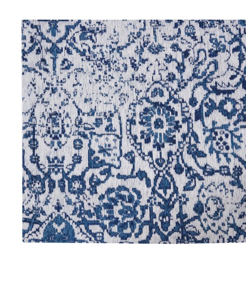 Nourison Damask Iory Navy DAS06 6 ft. x 9 ft. Rect. Rug