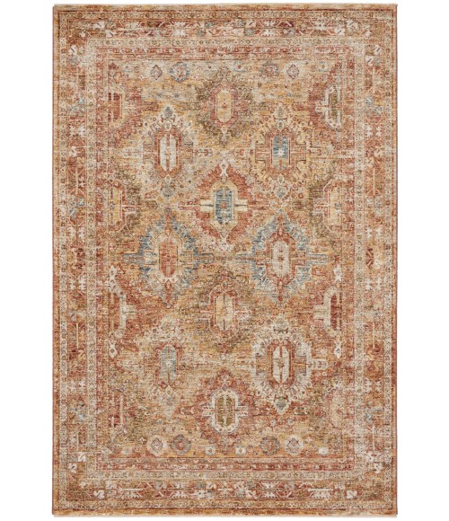 Nourison Petra Rust PTR01 5 ft. 3 in. X 7 ft. 8 in. Rect. Rug