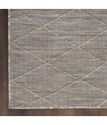 Nourison Practical Solutions Grey Mocha PSL01 5 ft. X 7 ft. Rect. Rug