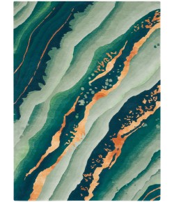 Nourison Prismatic Emerald PRS30 4 ft. X 6 ft. Rect. Rug