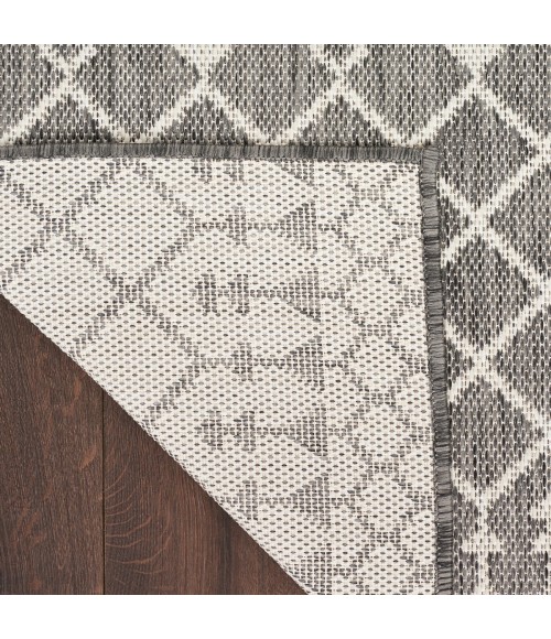 Nourison Positano Charcoal POS02 5 ft. X 7 ft. Rect. Rug