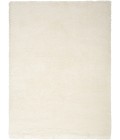 Nourison Luxurious Shag Ivory LXR05 5 ft. 3 in. X 7 ft. 3 in. Rect. Rug