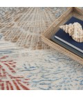 Nourison Pompeii Multicolor PMP04 5 ft. 3 in. X Round Rug