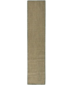 Nourison Courtyard Green COU01 2 ft. 2 in. X 8 ft. Rect. Rug