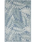 Nourison Aloha Blue ALH18 2 ft. 8 in. X 4 ft. Rect. Rug