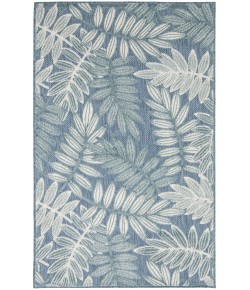 Nourison Aloha Blue ALH18 2 ft. 8 in. X 4 ft. Rect. Rug