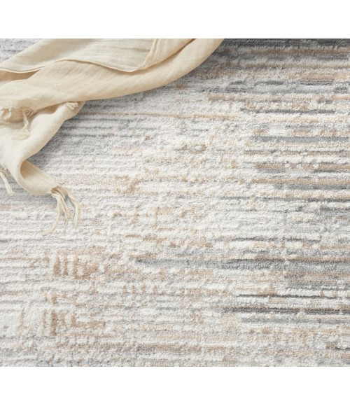 Calvin Klein CK011 Verdant Ivory Grey Rug VRD01 5 ft. X 7 ft. Rect. - Rugs Town Calvin Klein CK011 Verdant Ivory Grey VRD01 5 ft. X 7 ft. Rect. Rug