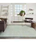 Nourison Positano Blue Green Ivory POS03 8 ft. X 10 ft. Rect. Rug