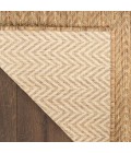 Nourison Horizon Indoor/Outdoor Natural HOZ02 9 ft. X 12 ft. Rect. Rug