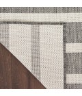 Nourison Positano Charcoal Ivory POS03 7 ft. X 10 ft. Rect. Rug