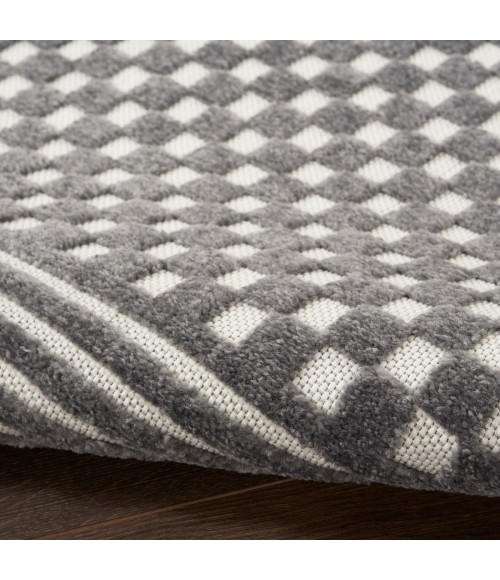 Nourison Casual Grey CSU02 3 ft. 11 in. X 5 ft. 11 in. Rect. Rug
