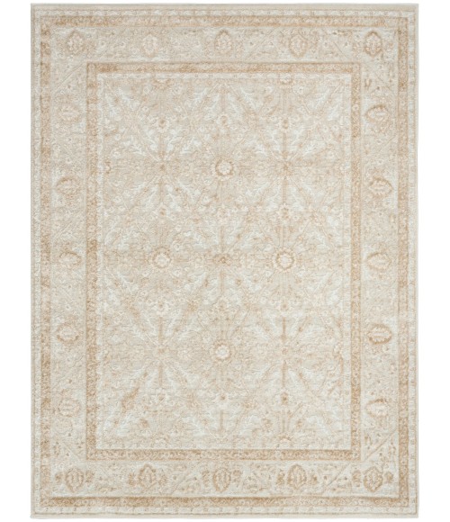 Nourison Dekor Cream Beige DEK03 4 ft. X 6 ft. Rect. Rug