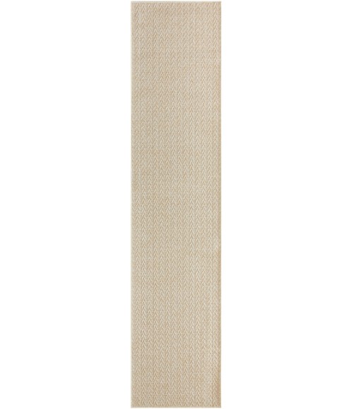 Nourison Tulum Cream TLM02 2 ft. X 6 ft. Rect. Rug