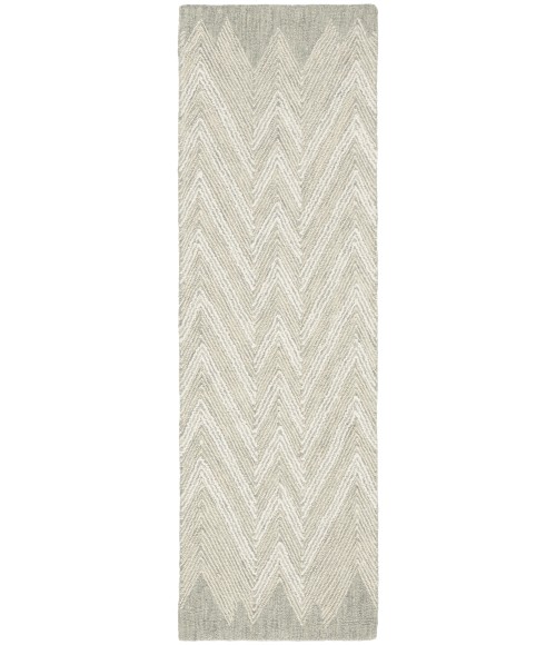 Nourison Interlock Teal ITL04 8 ft. Rect. Rug