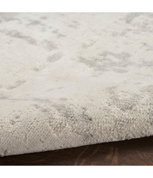 Nourison Concerto Cream Grey CNC01 5 ft. 3 in. X 7 ft. 3 in. Rect. Rug
