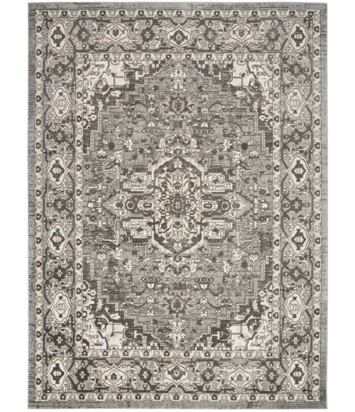 Nourison Concerto Grey CNC05 3 ft. 9 in. X 5 ft. 9 in. Rect. Rug
