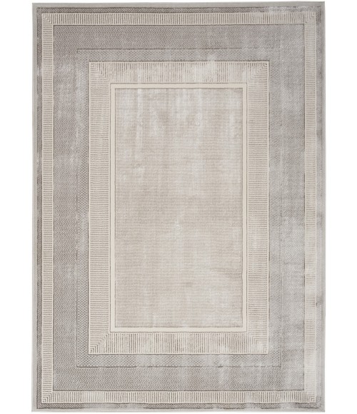 Nourison Glam Silver GLM07 3 ft. 11 in. X 5 ft. 11 in. Rect. Rug