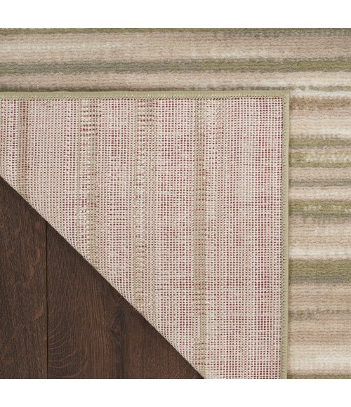 Nourison Jubilant Green Ivory JUB04 8 ft. X 10 ft. Rect. Rug