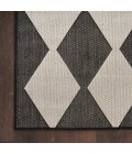 Nourison Positano Black POS04 4 ft. X 6 ft. Rect. Rug