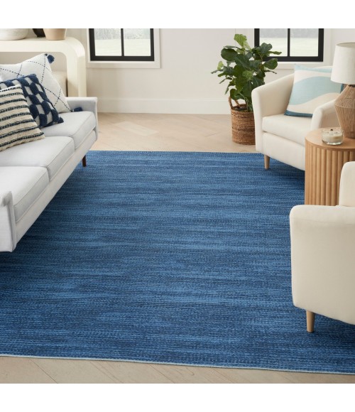 Nourison Nourison Washables Blue NWB03 9 ft. 2 in. X 12 ft. Rect. Rug