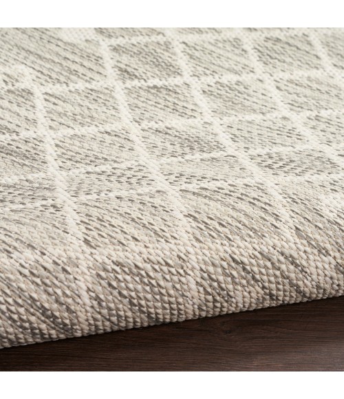 Nourison Positano Light Grey POS02 6 ft. X 9 ft. Rect. Rug